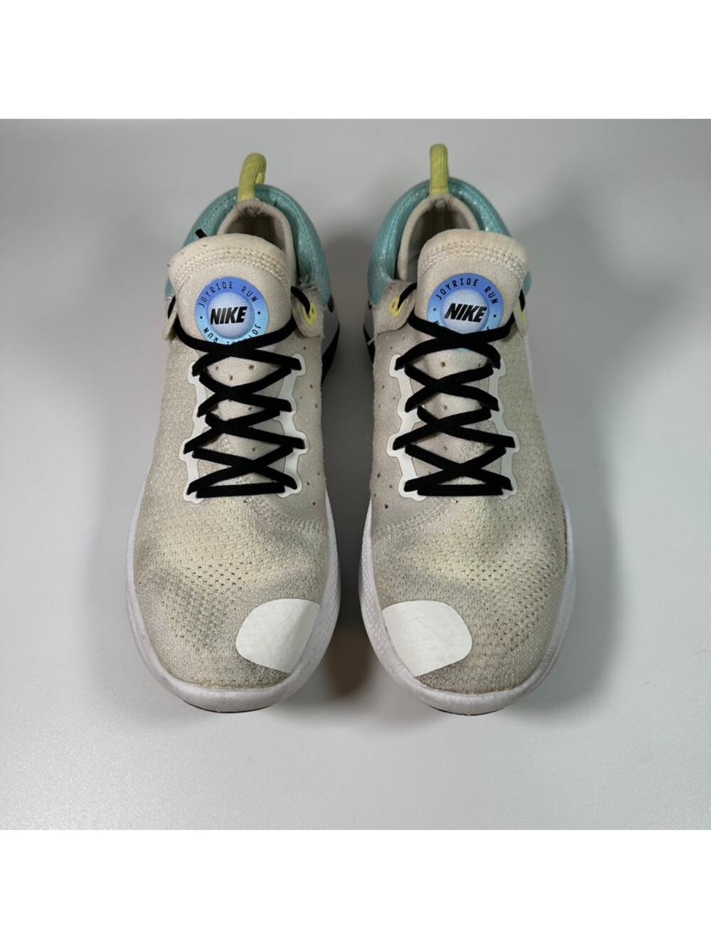 Nike Joyride Run Flyknit AQ2731-101 Women's Size 10 Running Shoes White Blue
